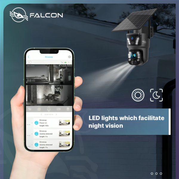 ⁦Faclon Solar Camera M5⁩ - الصورة ⁦7⁩