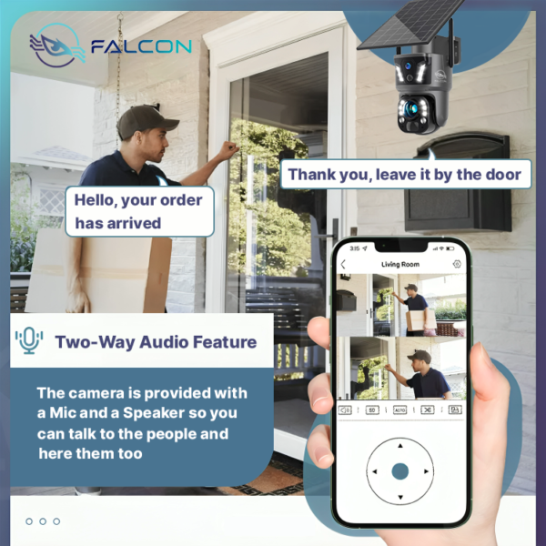 ⁦Faclon Solar Camera M5⁩ - الصورة ⁦5⁩